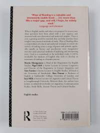 Ways of reading : advanced reading skills for students of English literature