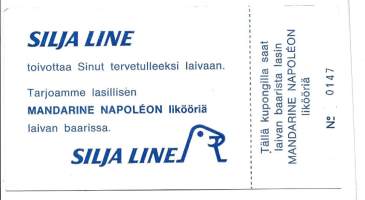 Kuponki 0147 Mandarine Napoleon likööriä -  tilapäinen maksuväline