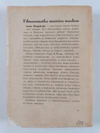 Filmausmatka maurien maahan
