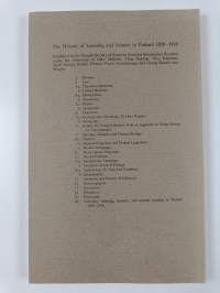 The History of Geology and Mineralogy in Finland 1828-1918