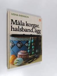 Måla korgar, ägg och halsband