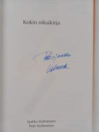 Kokin niksikirja (signeerattu)
