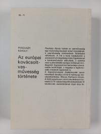 Az európai kovácsoltvas-müvesség története