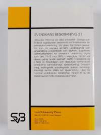 Svenskans beskrivning 21 : förhandlingar vid Tjugoförsta sammankomsten för svenskans beskrivning : Helsingfors den 11-12 maj 1995
