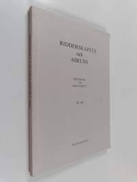Finlands riddeskaps och adels protokoll förda vid adelsmötet är 2003