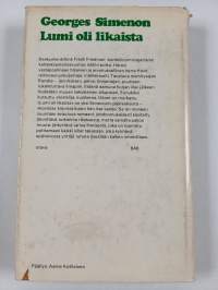 Lumi oli likaista