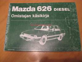 Mazda 626 Diesel omistajan käsikirja - 1985