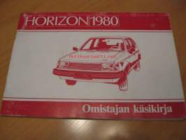 Horizon omistajan käsikirjs - 1980