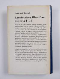 Länsimaisen filosofian historia : poliittisten ja sosiaalisten olosuhteiden yhteydessä varhaisimmista ajoista nykyaikaan asti 2. osa : Uuden ajan filosofia