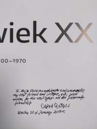 Mój wiek XX - 1900-1970 (signeerattu, tekijän omiste)