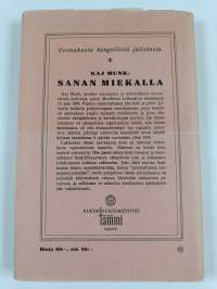 Sanan miekalla : tanskalaisia saarnoja vuosilta 1941-1942