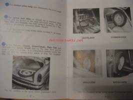 Simca Aronde 1300 - Maintenance book - 1956