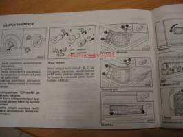 Nissan Bluebird Mallisarja U11 -Käyttöohjekirja