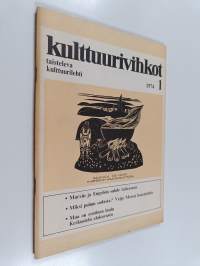 Kulttuurivihkot 1/1974