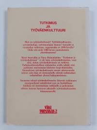 Tutkimus ja työväenkulttuuri