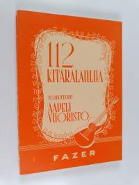 112 kitaralaulua