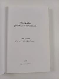 Pieni poika, josta kasvoi nuorukainen (signeerattu, numeroitu)