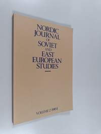 Nordic journal of Soviet and East European studies : Volume 2 1985:1