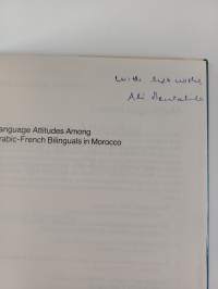 Language attitudes among Arabic-French bilinguals in Morocco (signeerattu, tekijän omiste)