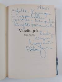 Vaiettu joki (signeerattu, tekijän omiste)