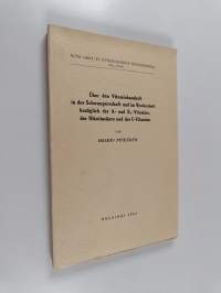 Über den vitaminhaushalt in der schwangerschaft und im wochenbett bezüglich der A- und B1-vitamine, der nikotinsäure und des C-vitamins
