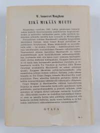 Eikä mikään muutu