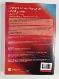 Critical human resource development : beyond orthodoxy