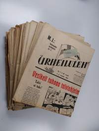 Suomen urheilulehti 1937 No 1-16, 57-65, 85-102