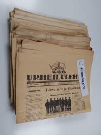 Suomen urheilulehti 1929 No 2,4, 6-11, 13, 34, 37, 40-44, 50, 115, 141 ja 149