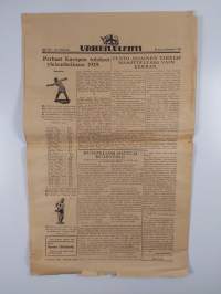 Suomen urheilulehti 1929 No 2,4, 6-11, 13, 34, 37, 40-44, 50, 115, 141 ja 149