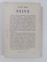 Päivä : kertomus rakkaudesta