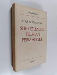 Suhteellisuusteorian periaatteet