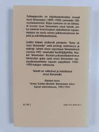 Tuhlaajapoika : tekstejä Jussi Sinnemäen (1895-1958) syntymän 100-vuotismuistoksi