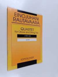 Quartet for Oboe and String Trio (1957/65) Score