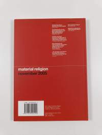 Material Religion Volume 1, Issue 3 - The Journal of Objects, Art and Belief