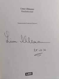 Rauhattomat (signeerattu)