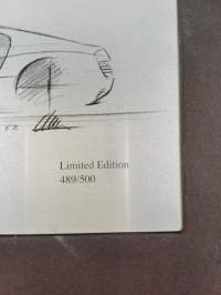 Audi R8 : limited edition aluminum book (numeroitu)