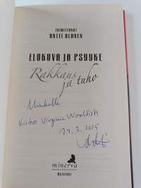 Elokuva ja psyyke : rakkaus ja tuho (signeerattu, tekijän omiste)