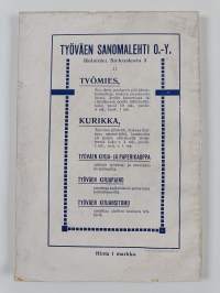 Uuden ajan kynnyksellä 1909 : Suomen työväen joulualpumi XII