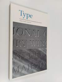 Type : a journal of the association typographique internationale : volume 2, number 1, spring 1998