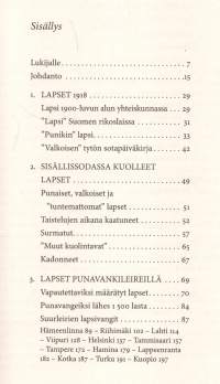 Lapset sodassa 1918