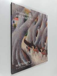 International and israeli art : tel aviv, monday 18 october 1999 : auction catalogue