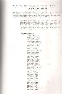 Impolan Poppoo -muutamia muistiinpanoja yksikkömme vaiheista 18.6.41-. JR 60, JR 56. Moniste
