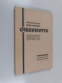 Oikeusjuttu neuvostovastaista trotskilaista keskusta vastaan - Käsitelty neuvostoliiton korkeimman oikeuden sotilaskollegiossa tammikuun 23-30 pnä v. 1937 : Lyhen...
