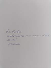 Toisella rannalla : askelia surussa (signeerattu, tekijän omiste)