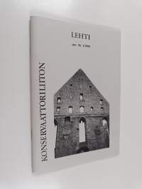 Konservaattoriliiton lehti nro 56, 1/1999