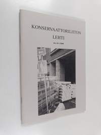Konservaattoriliiton lehti nro 60, 1/2000