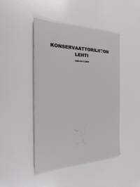 Konservaattoriliiton lehti nro 64, 1/2001