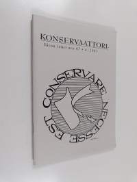 Konservaattoriliiton lehti nro 67, 4/2001
