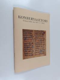 Konservaattoriliiton lehti nro 68, 1/2002